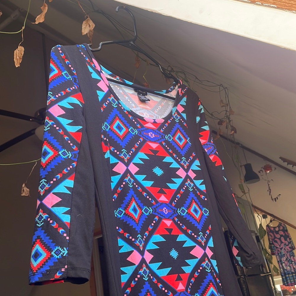 Patterned Long Rue 21 Dress